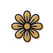 Icon of a flower.